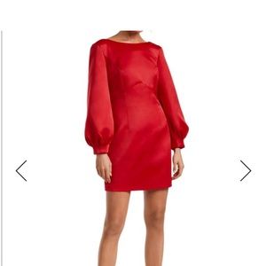 Asos Ever new red bow dress